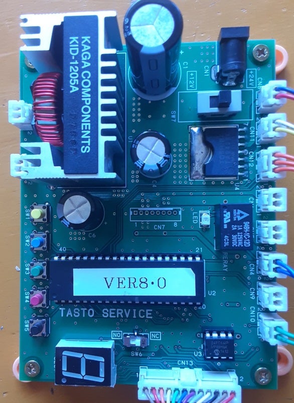 スマスロ北斗の拳をアミューズ仕様に改造（TASTO基板再利用