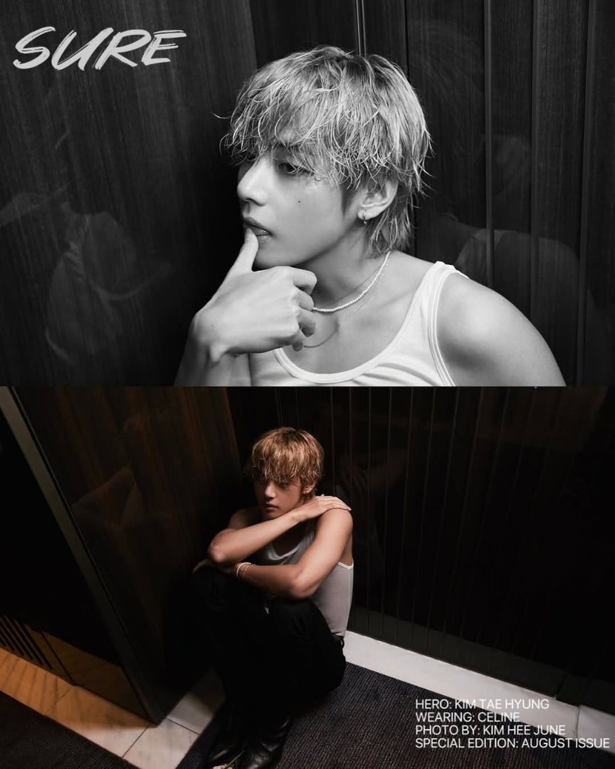 BTS V】キムテヒョン『Sure Magazine』149号特別版 表紙に | Bコレ BTS