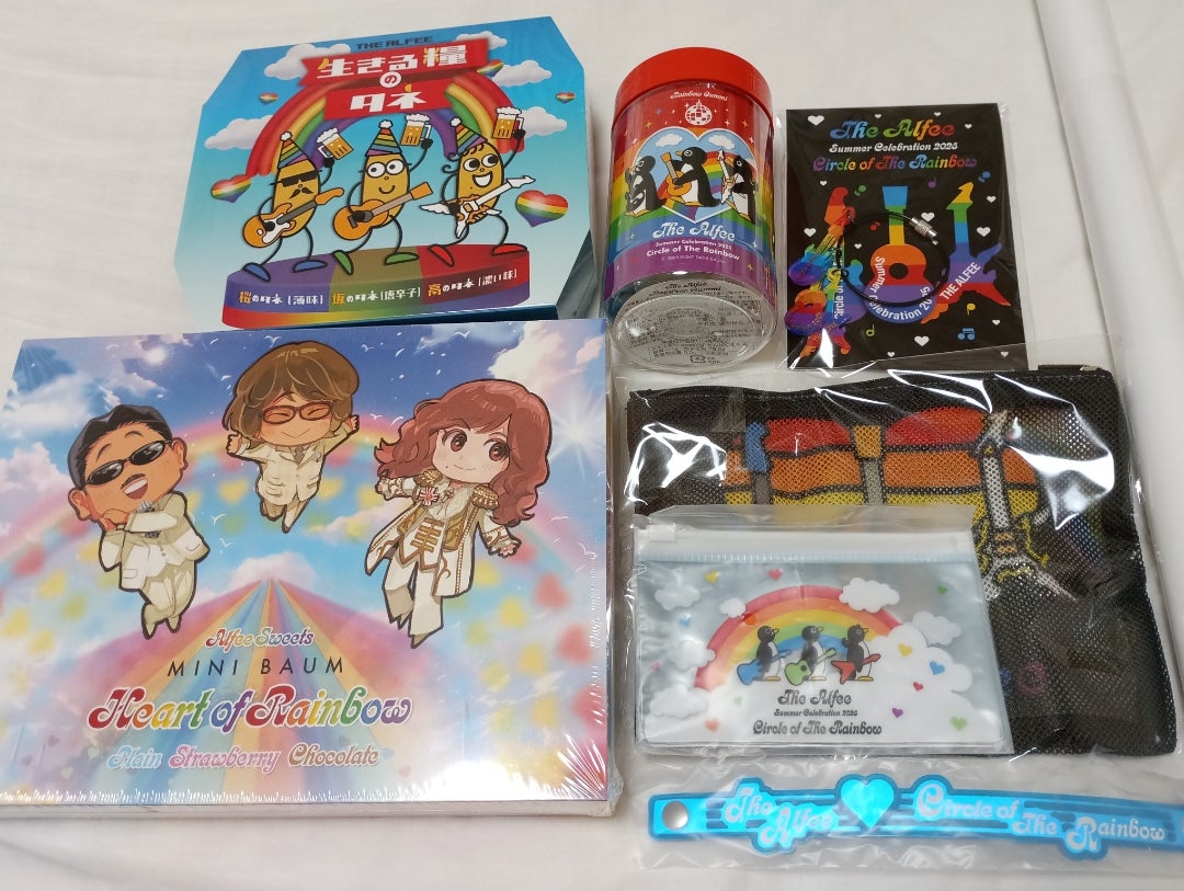 The Alfee アルフィー 2025 夏 ワクワク ピック他 10点 The Alfee