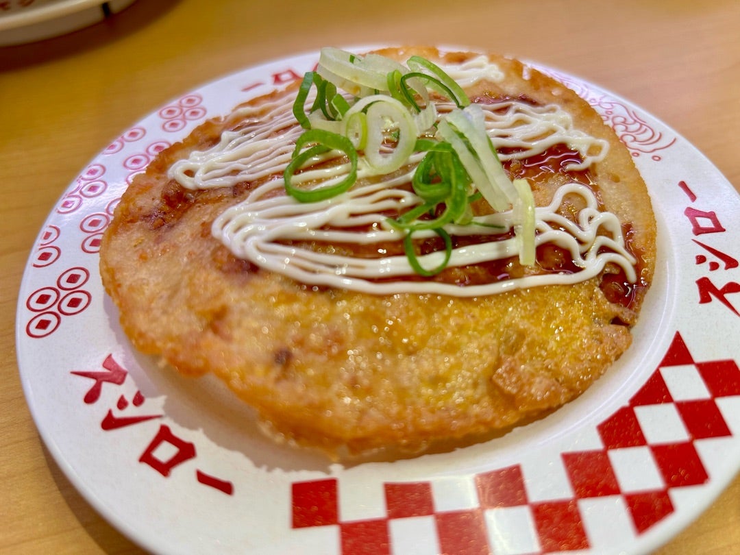 スシロー♡大阪名物イカ焼き風にぎり | 外食探検記♡