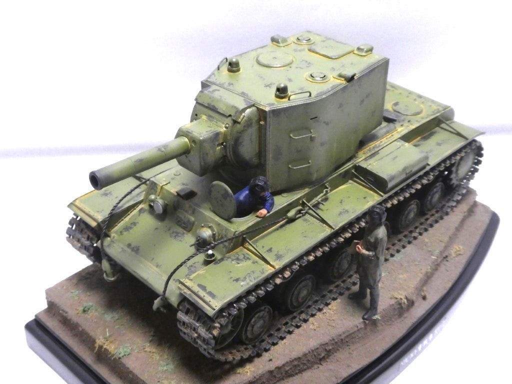 タミヤ 1/35 ソビエト重戦車 KV-2 | tai-fighterのブログ