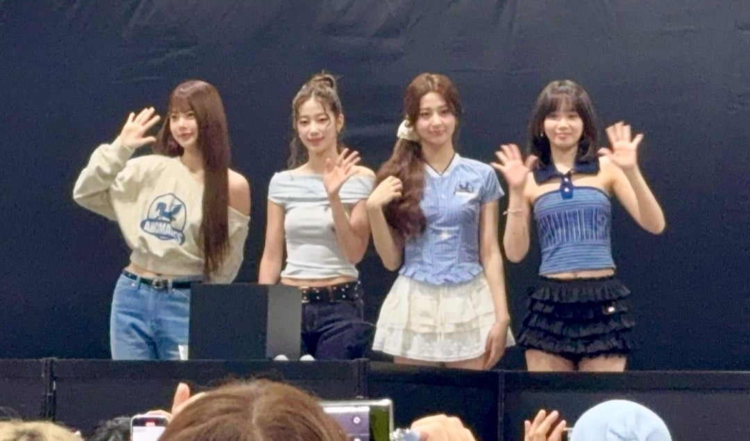 番外編】LE SSERAFIM お見送り会❣️ | 娘と一緒に♬K-POP❣️