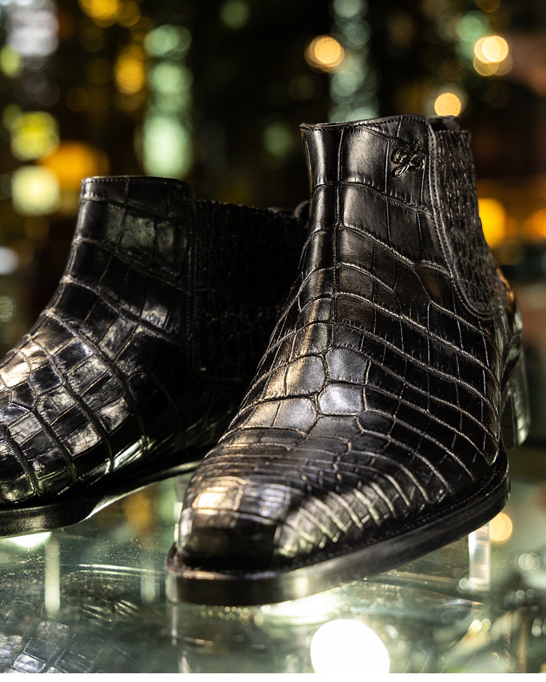 クロコダイル サイドゴアブーツ』足を通す瞬間に感じる唯一無二の
