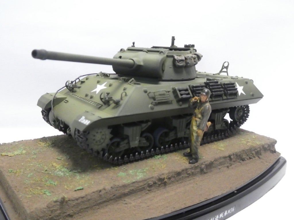 メルカリ出品 「タミヤ 1/35 アメリカ駆逐戦車M36 完成品」 | tai