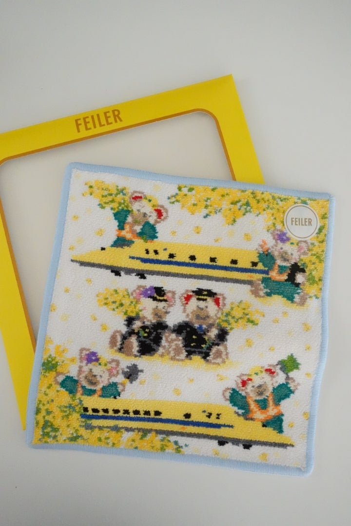 FEILER×ドクターイエロー】再入荷分も速攻完売！数量限定の幸せの