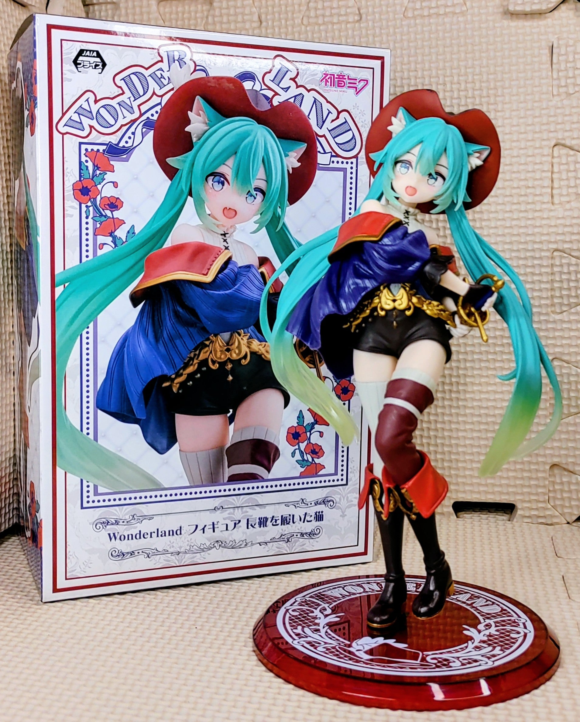 フィギュアレビュー】初音ミク Wonderland フィギュア 長靴を履いた猫