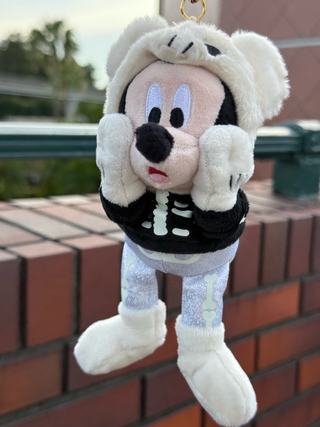 ディズニーリゾート バイク ミッキー ぬいぐるみキーチェーン