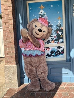 シェリーメイのグリーティング☆香港ディズニーランド（クリスマス2019