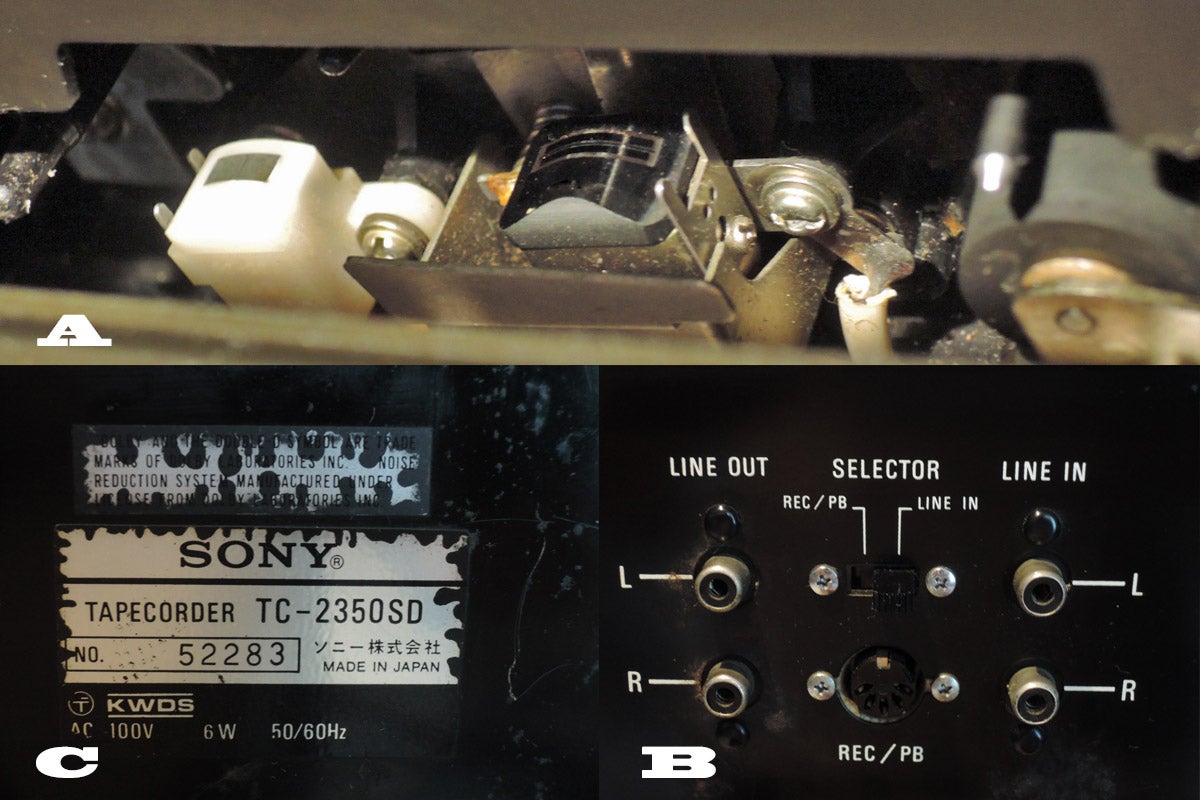 ソニー・カセットデッキ「TC-2350SD」分解修理・レビュー | ヨッシー