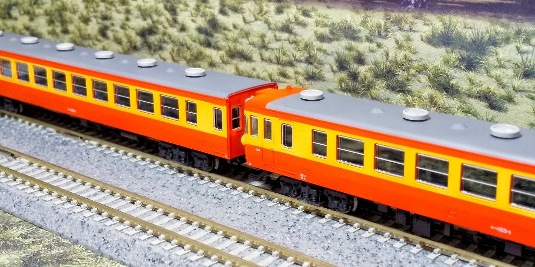 KATO 155系修学旅行電車「ひので・きぼう」8両基本 入線‼️その➁(品番