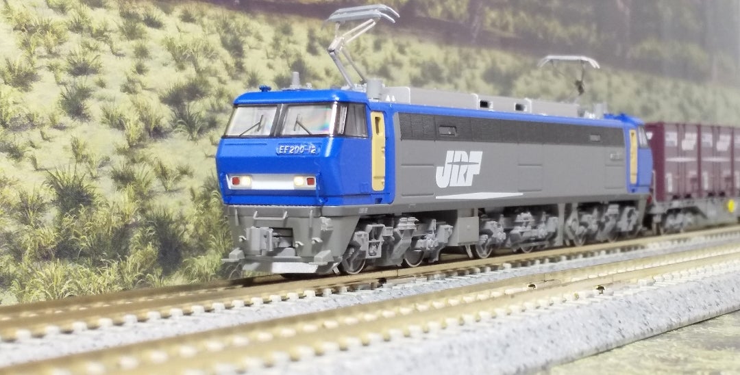 KATO EF200 新塗色 入線‼️ (品番 3036-1 ) | oketa-mokeiのブログ