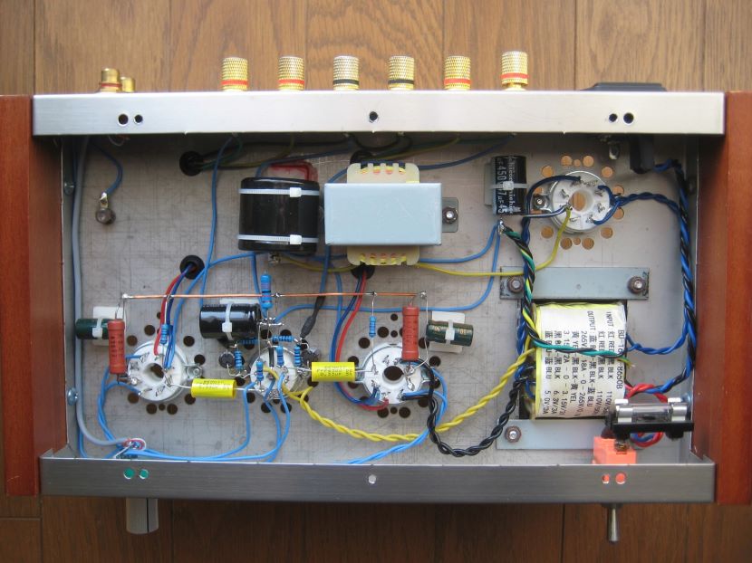 6F6/6V6/6L6/EL34/KT-66等コンパチブル・シングル・アンプの製作（改造