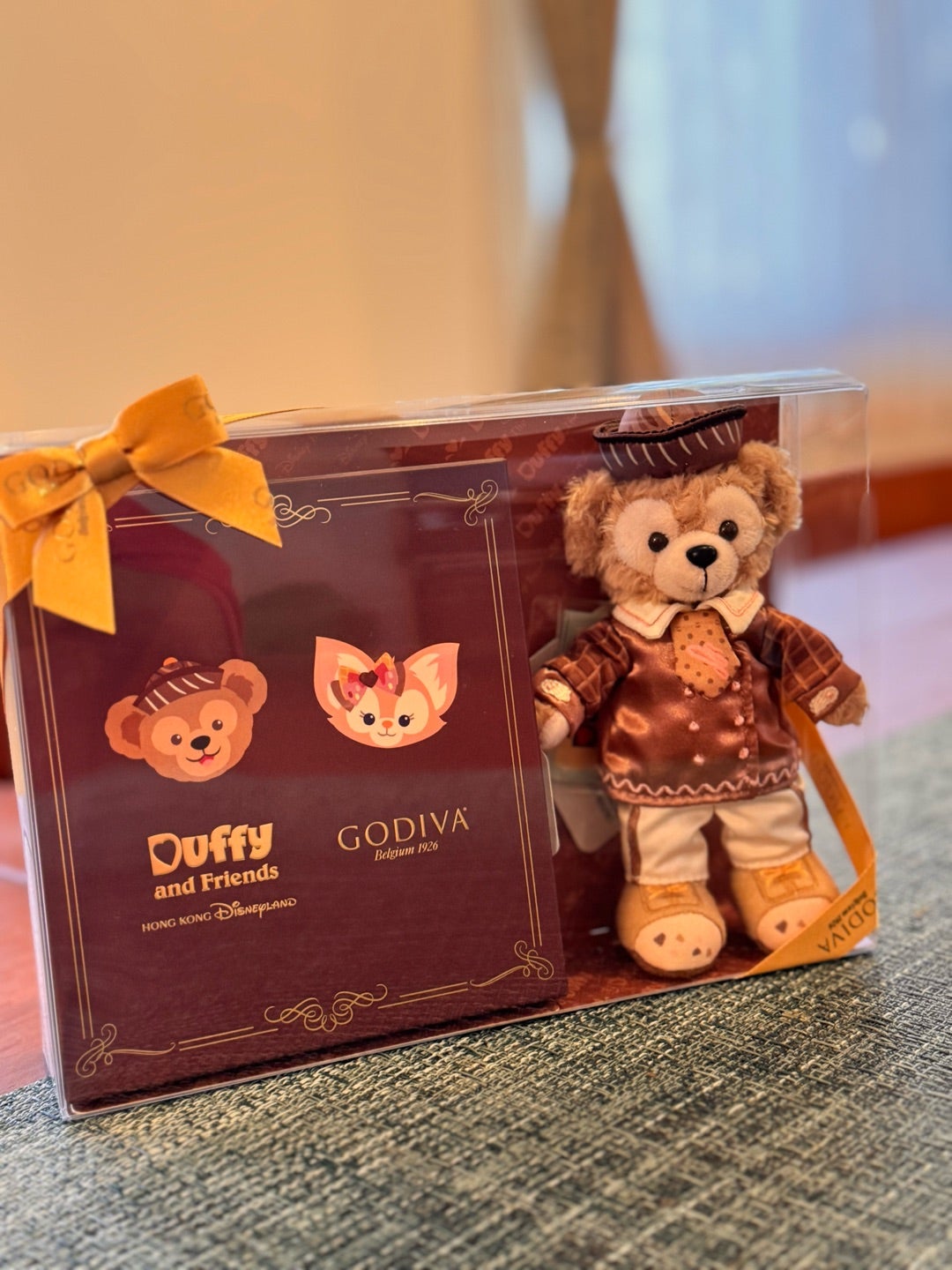 GODIVA×ダッフィー。リーナベル。オルメル。チョコレートなし GODIVA