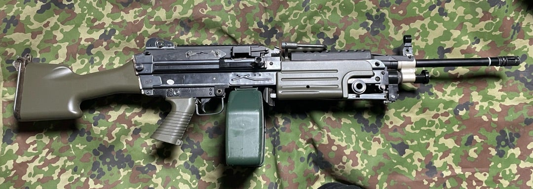 TOP JAPAN製電動ガンM249 絶版！希少！ TOP JAPAN製電動ガンM249 絶版 絶版