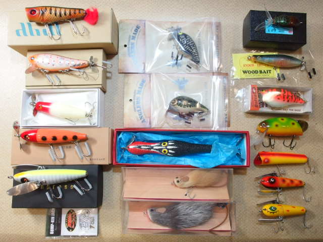 ハンドメイドトップウォータールアー 色々入りました | ランブル