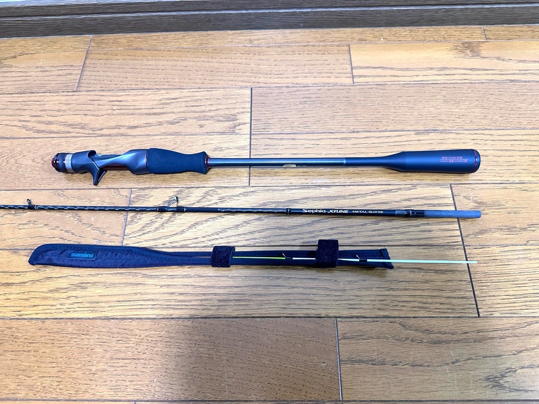 イカメタルロッドを買ってみた シマノ セフィアエクスチューン B511UK