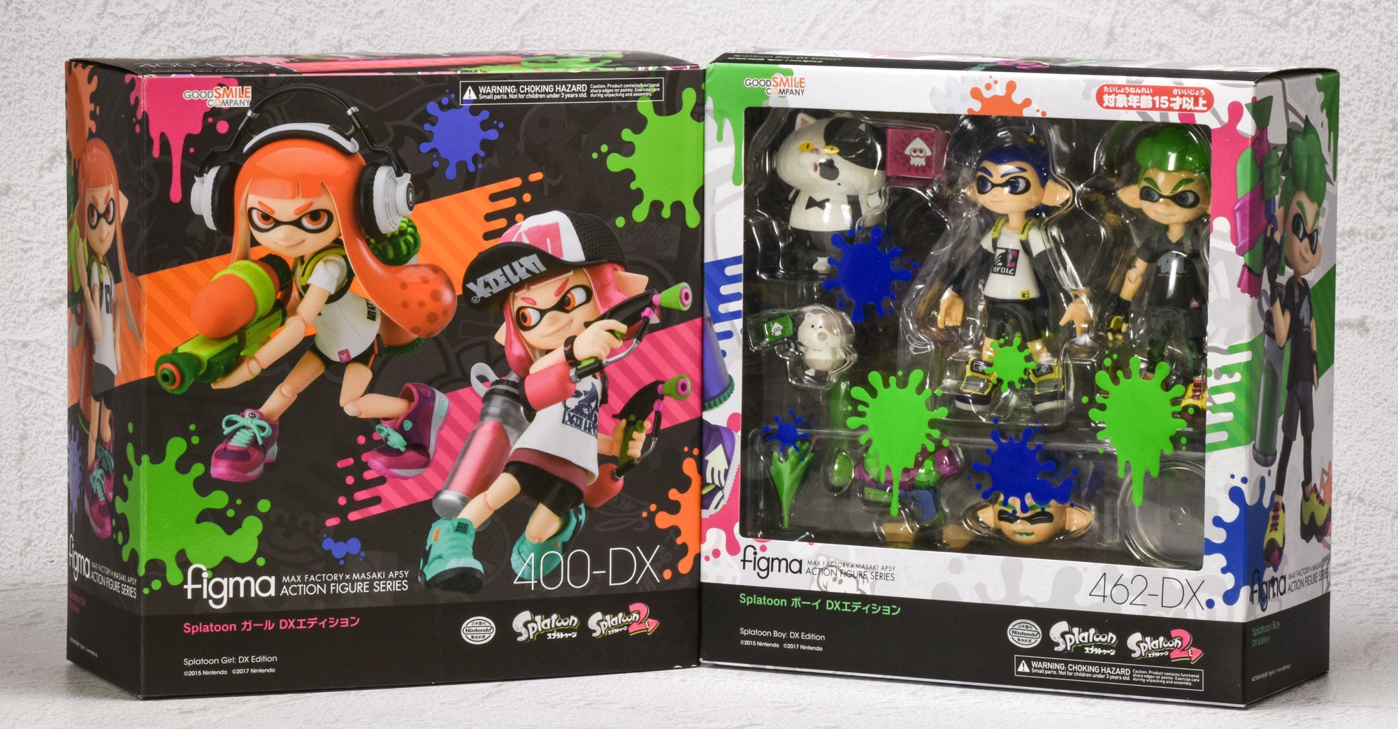 追記】figma「Splatoon ガール」「Splatoon ボーイ」本日再販受注開始
