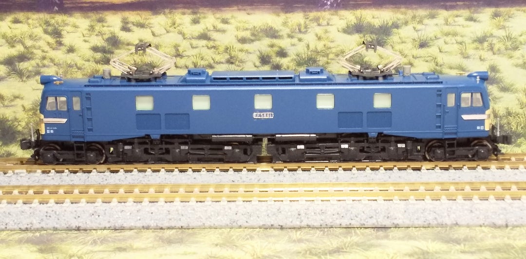 KATO EF58 後期形 大窓 ブルー 入線‼️ (品番3020-1) | oketa-mokeiの