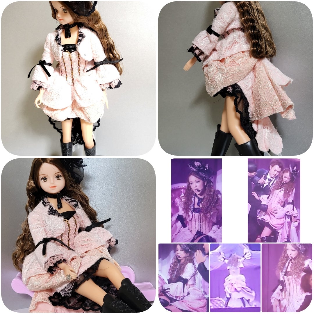 安室奈美恵 パストフューチャーツアー 衣装 ファストカー ドール衣装