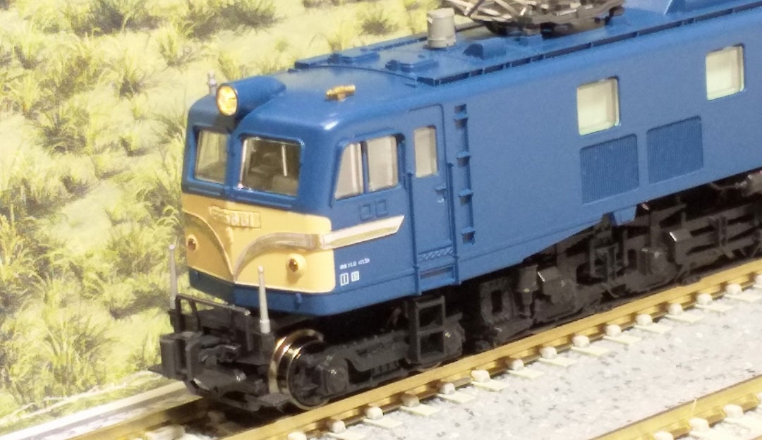 KATO EF58 後期形 大窓 ブルー 入線‼️ (品番3020-1) | oketa-mokeiの