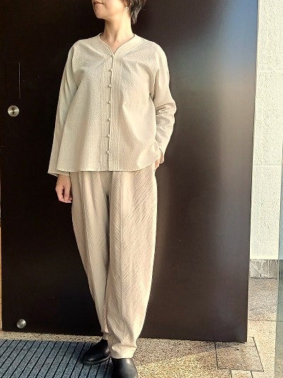 ウールコットン平”のショートブラウス | 長野ヨーガンレール Jurgen