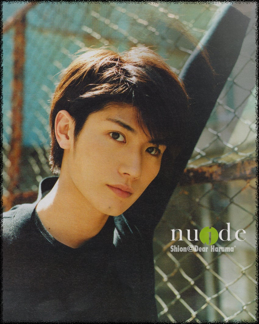 J-nude 2011 6/2 三浦春馬さん 流れる時間を ていねいにすくって