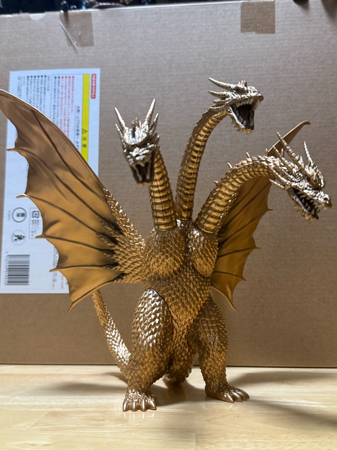東宝怪獣コレクション キングギドラ(1991) フルセット 東宝怪獣