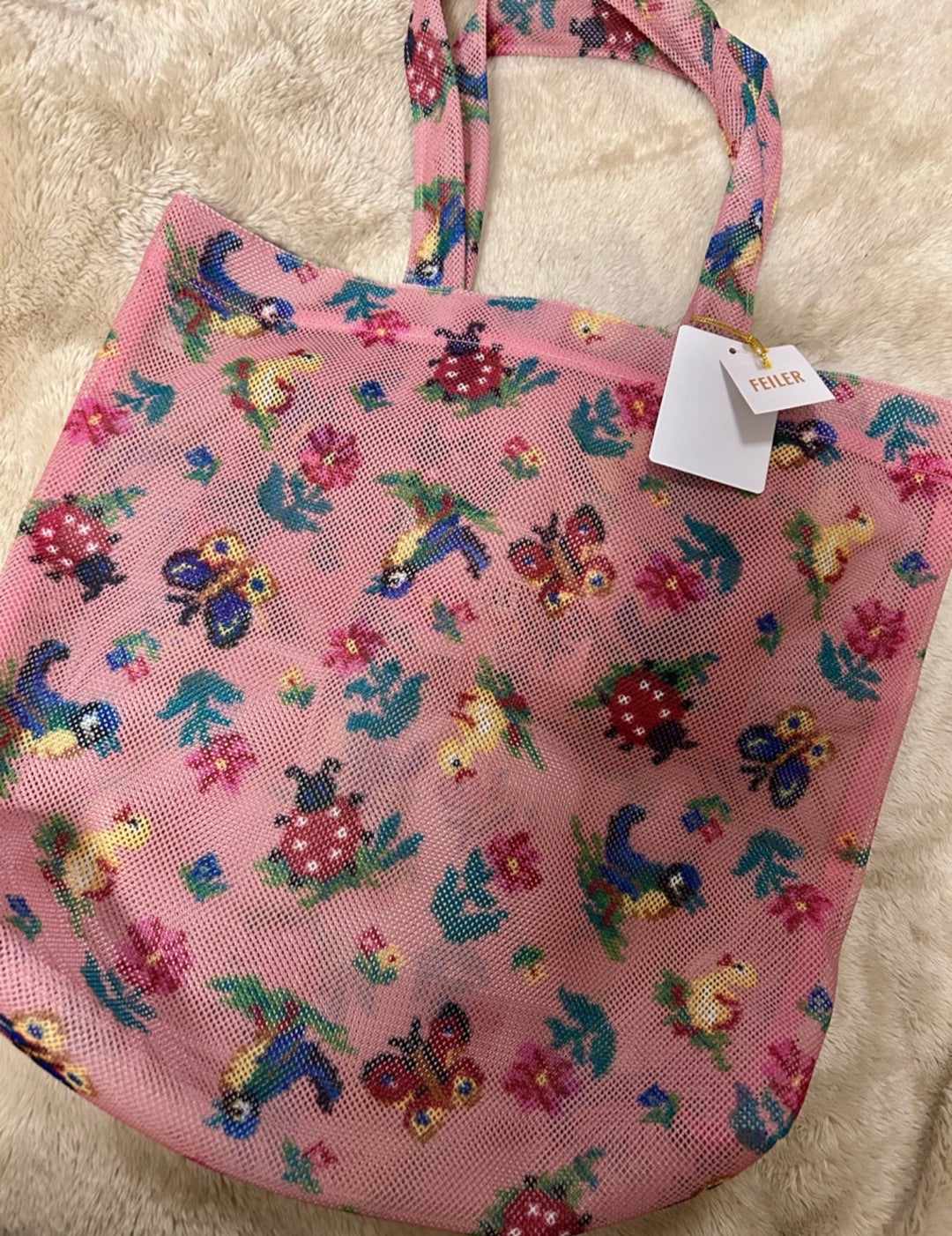 アメトピ掲載】奇跡的に買えた！フェイラー限定品。メッシュトート