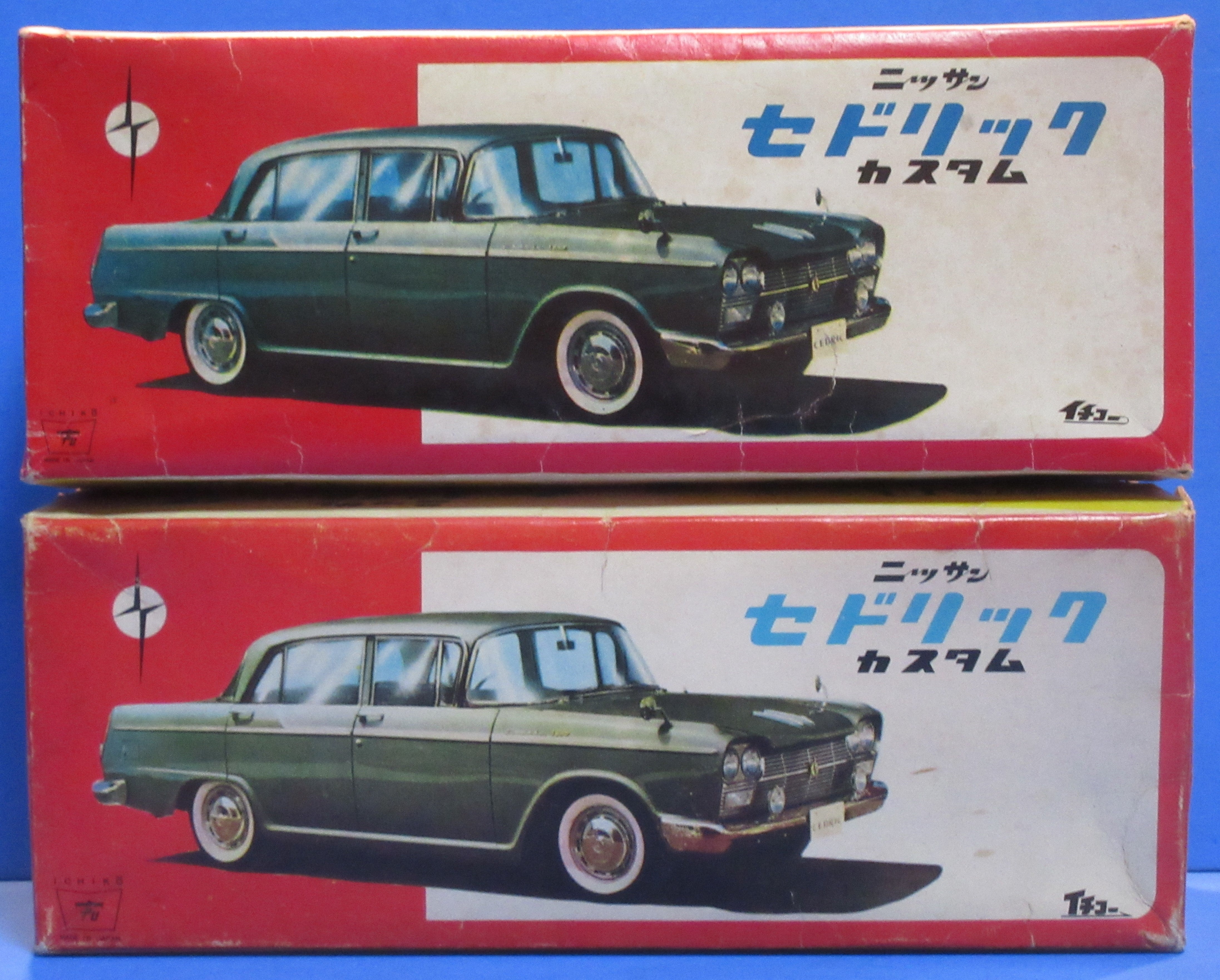 ☆1963年イチコー横目セドリック/三和プラモデル ～ブリキ自動車