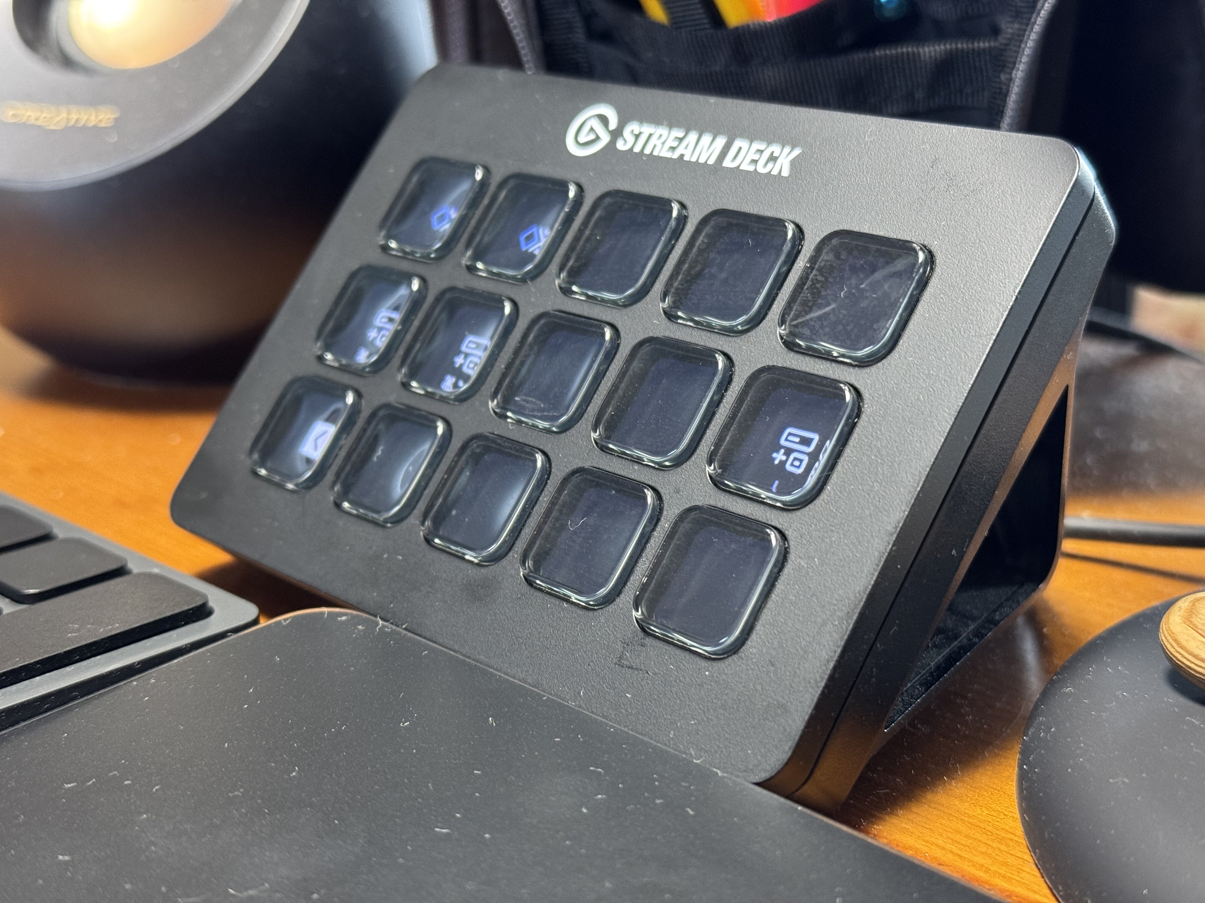 ストリームコントローラーデック ショートカットキーボード 左手