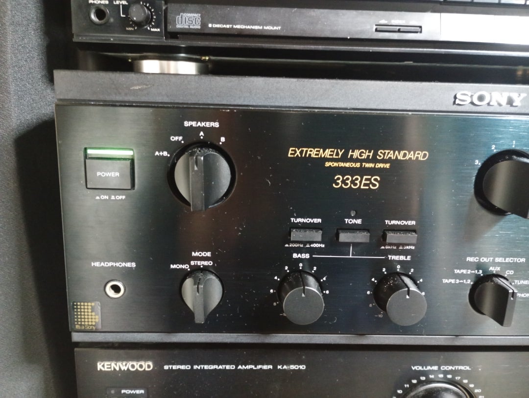 SONY TA-F333ESX の修理① ポップノイズ | あしべの備忘録