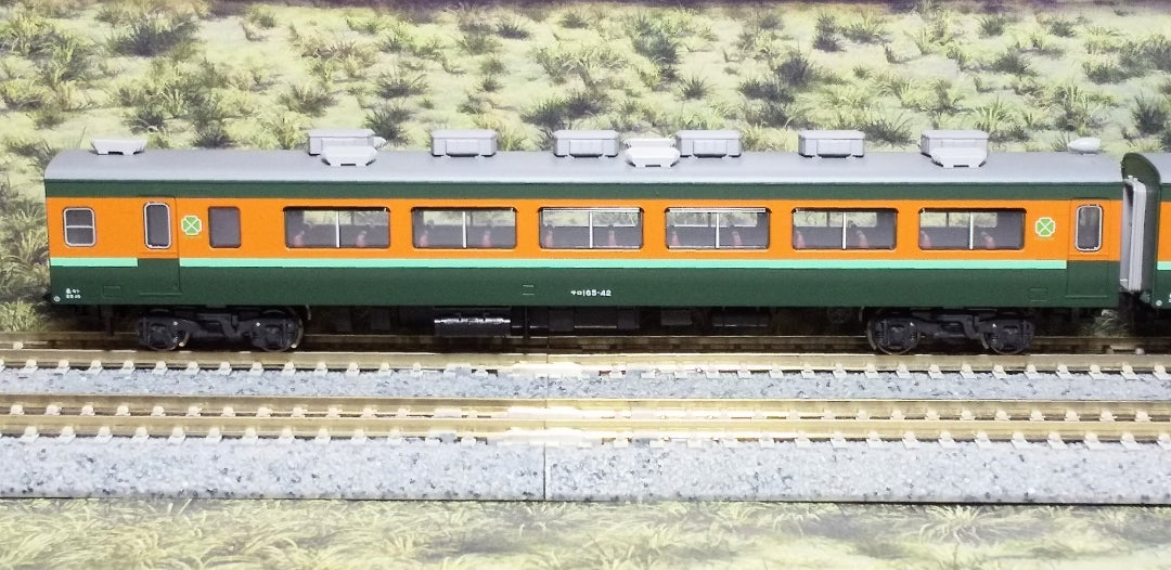 KATO 165系急行「アルプス」8両セット 入線‼️ その➀ (品番 10-1389