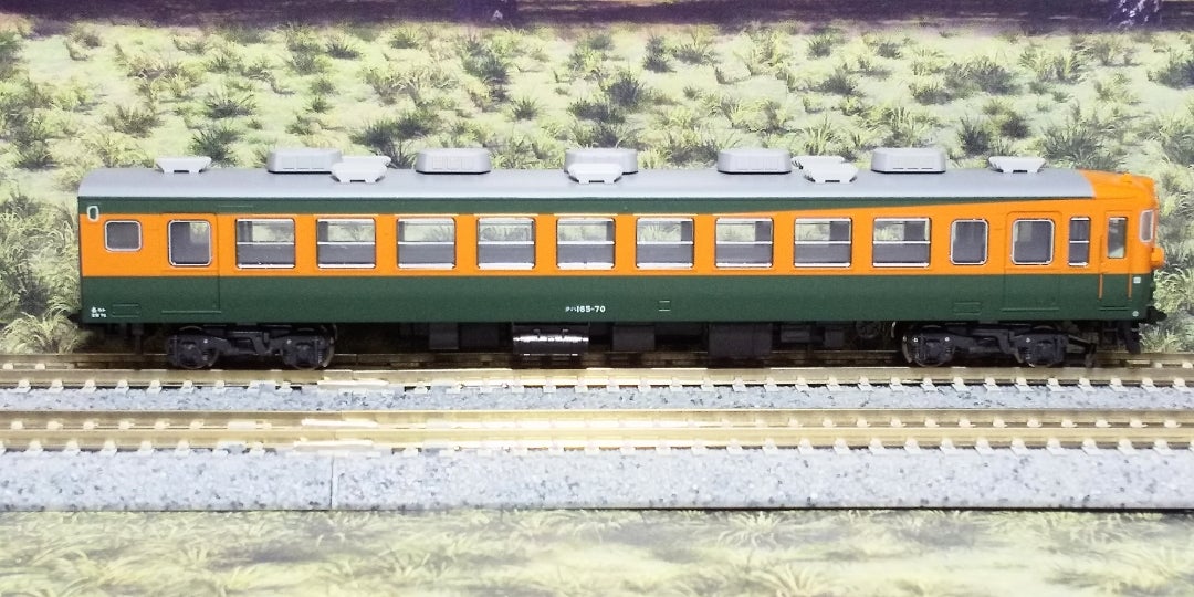 KATO 165系急行「アルプス」8両セット 入線‼️その➁ (品番 10-1389