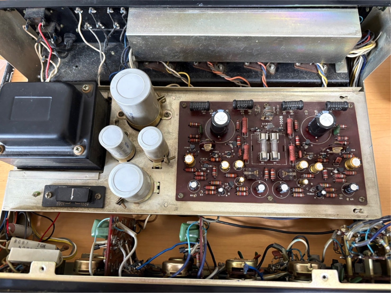 サンスイAU-555をメンテナンスするのです！！ | endlessprojectのブログ