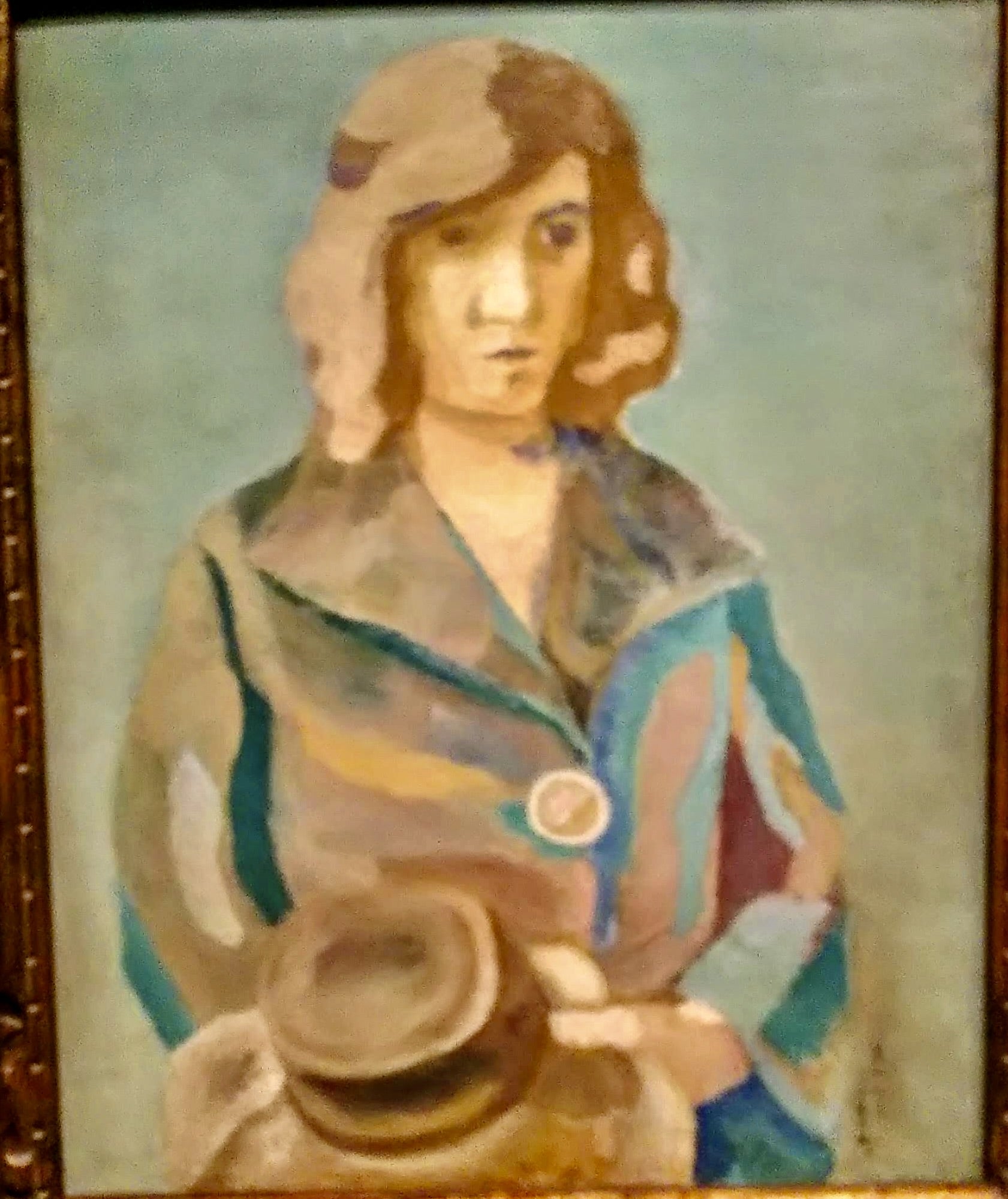 坂本繁二郎 《帽子をもてる女》1923年 ＠アーティゾン美術館蔵 東京