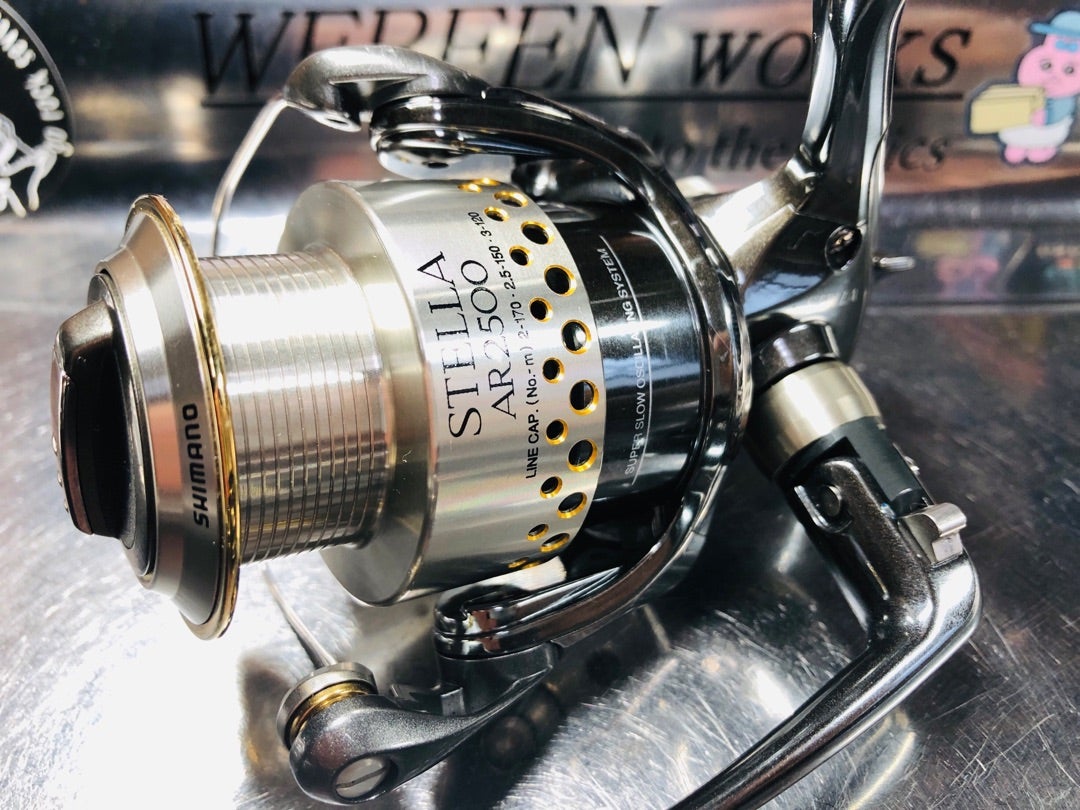 ☆Y様・シマノ 01ステラAR 2500☆ オーバーホール | WERFEN works