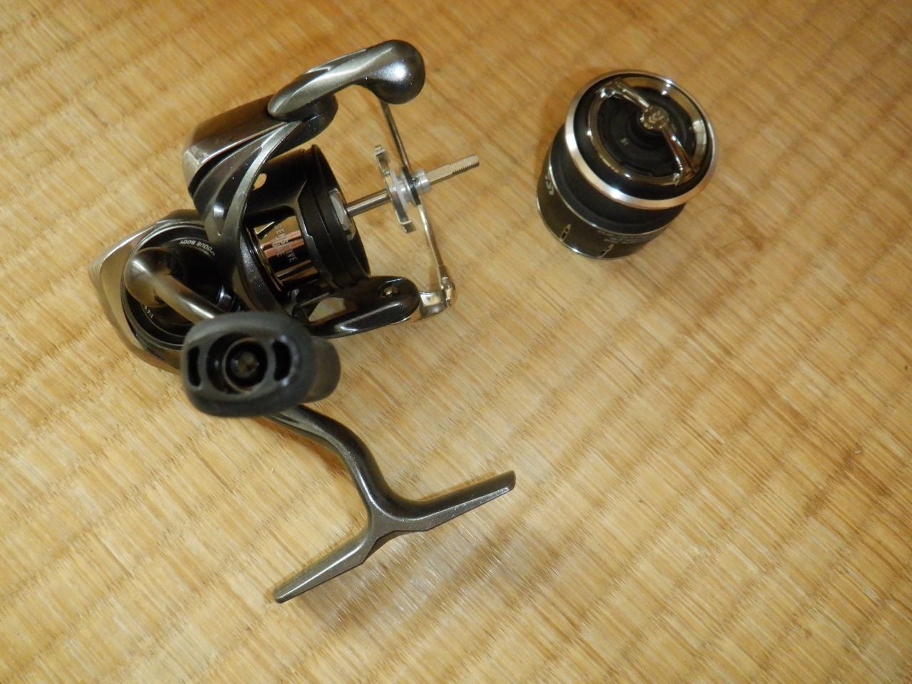 ルビアス フルベアリング化＆ハンドル交換＆小満屋ドラグ導入