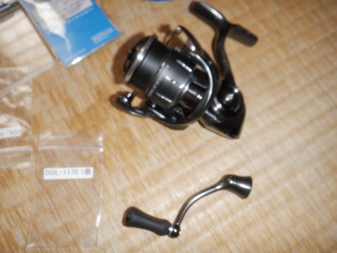 ルビアス フルベアリング化＆ハンドル交換＆小満屋ドラグ導入