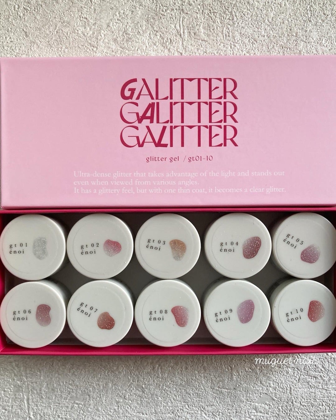 enoi GaLitter set ギャリッター 10色セット enoi GaLitter set