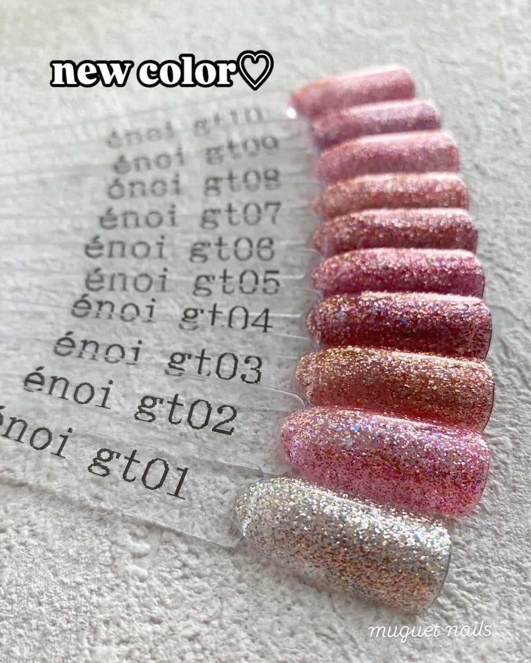 enoi GALITTER セット gt01-gp10 énoi 'purumag' Magnetic Series