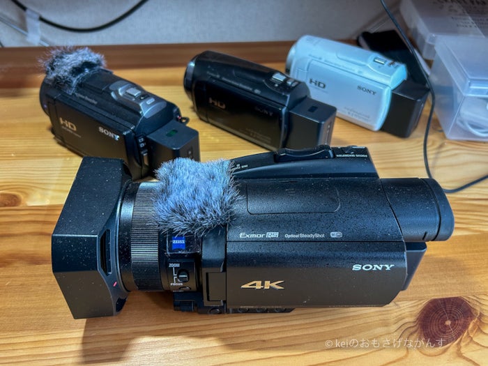 ビデオカメラのHDR-CX680にネジ穴工作 | keiの「おもさげながんす」PartⅡ