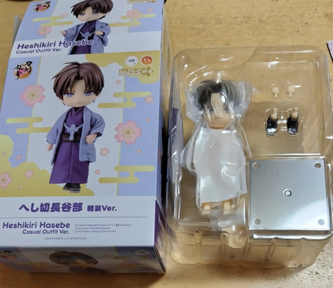 ねんどろいどどーる へし切長谷部軽装Ver．開封の儀☆ | 行雲流水。