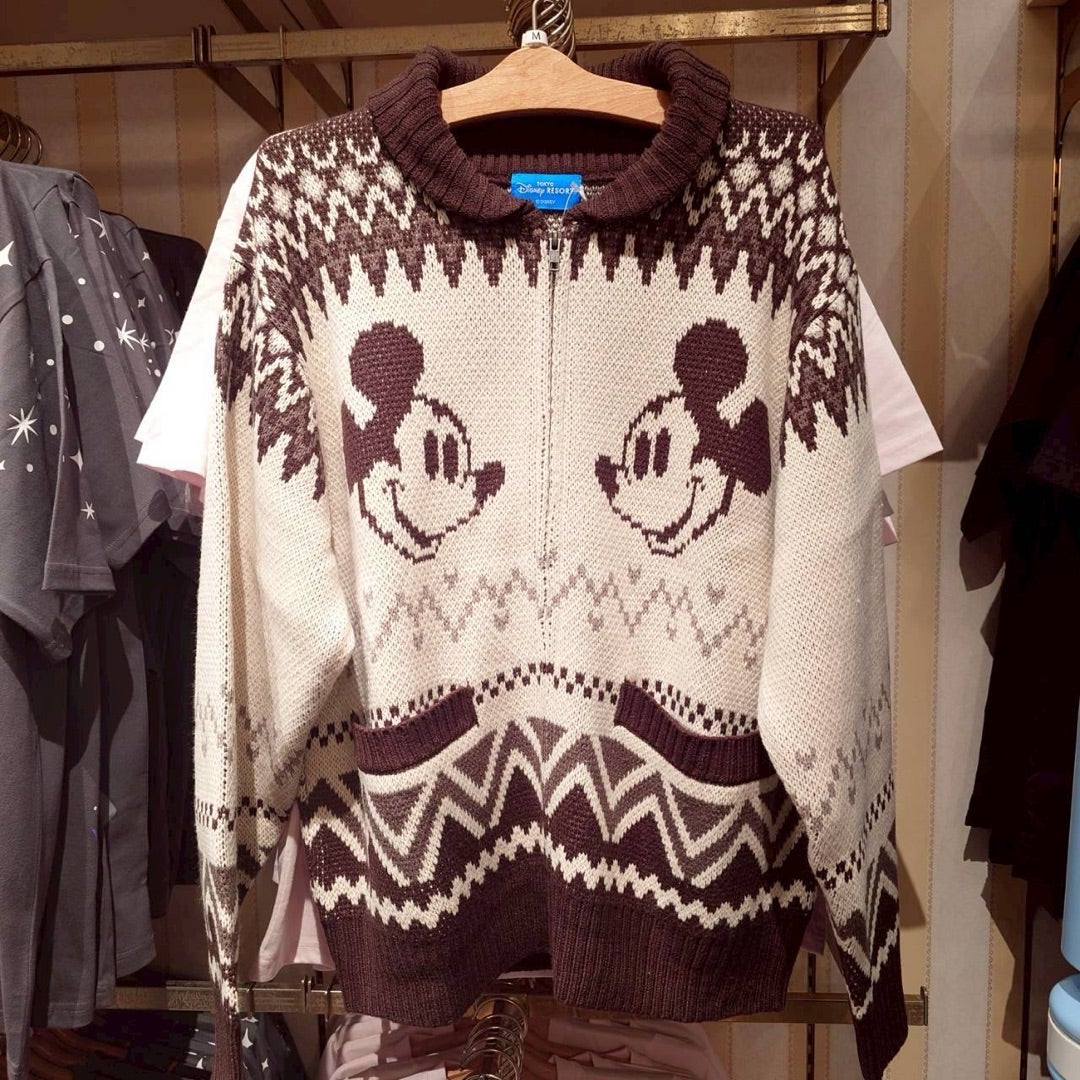 ディズニーリゾート ミッキー セーター ニット カーディガン L 東京