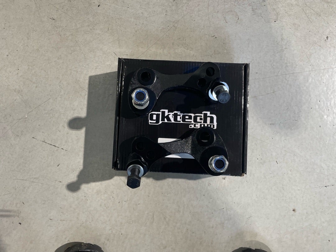 180SX GKtech ナックルアダプター装着と足回り交換 | レーシング