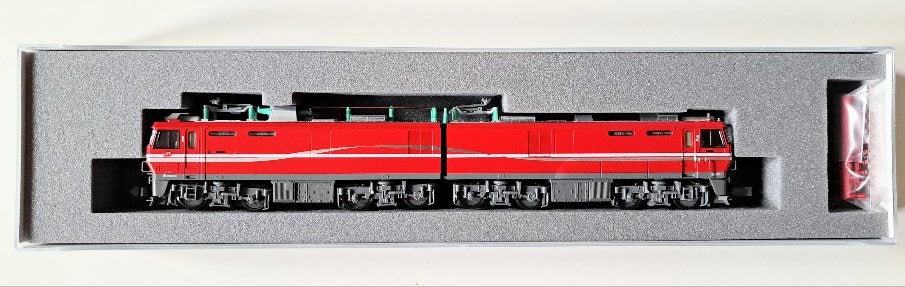 KATO 3086-1 EH800(JRFマークなし) 入線 | 約40年ぶりのNゲージ