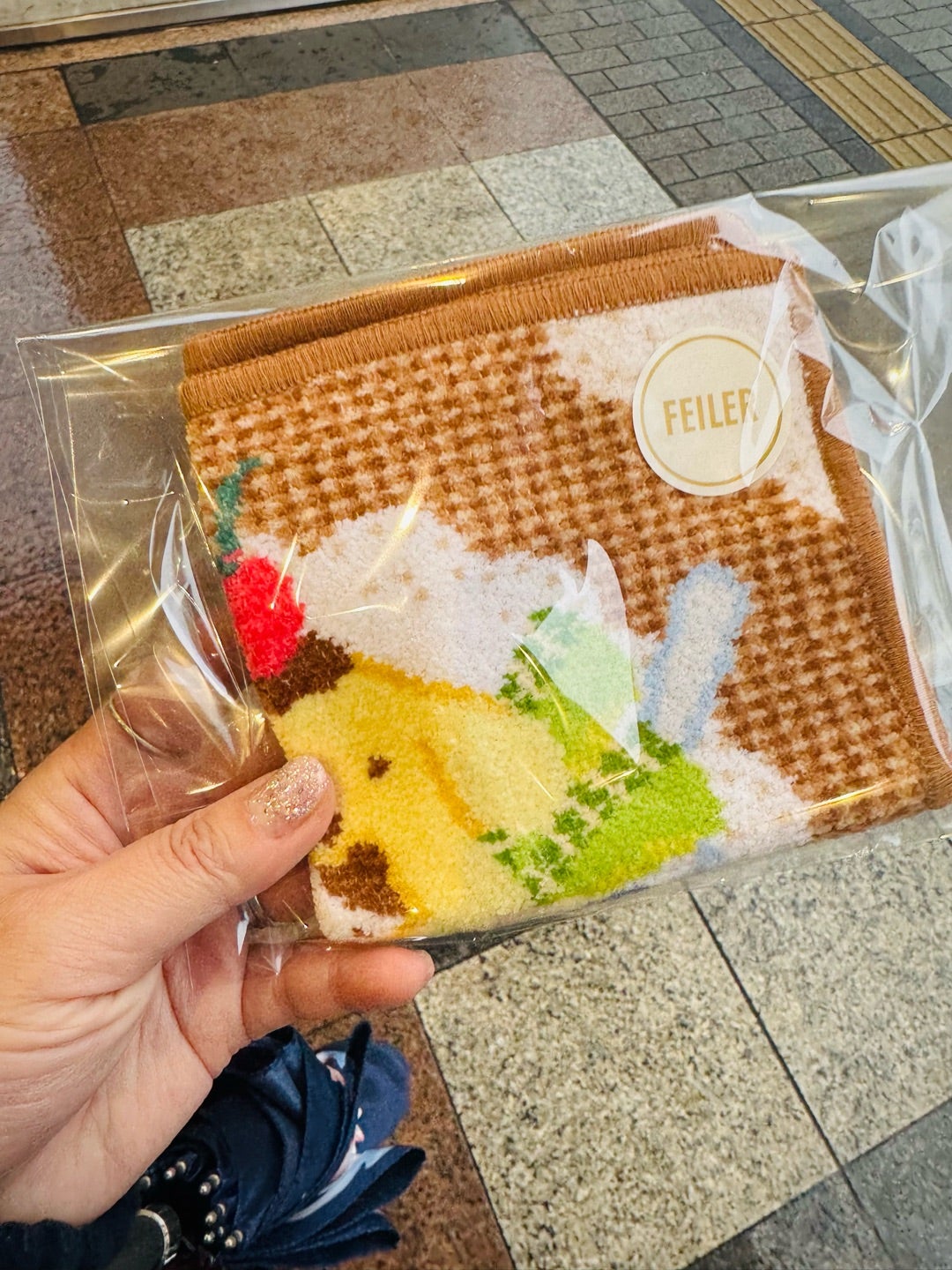 フェイラー×ポムポムプリンのハンカチ、受け取り、Cute | ゆきこ：1、2