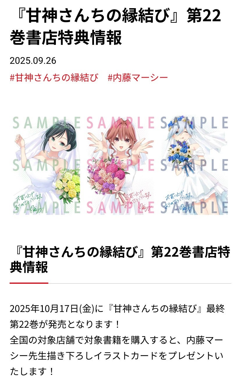 甘神さんちの縁結び 22巻 | ニクキュウのブログ