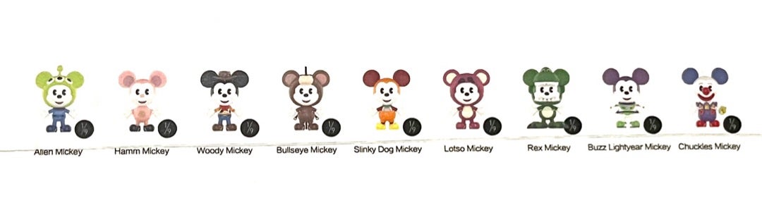 POP MART Mickey Meets Pixar シリーズゲットー♡♡♡トイストーリー