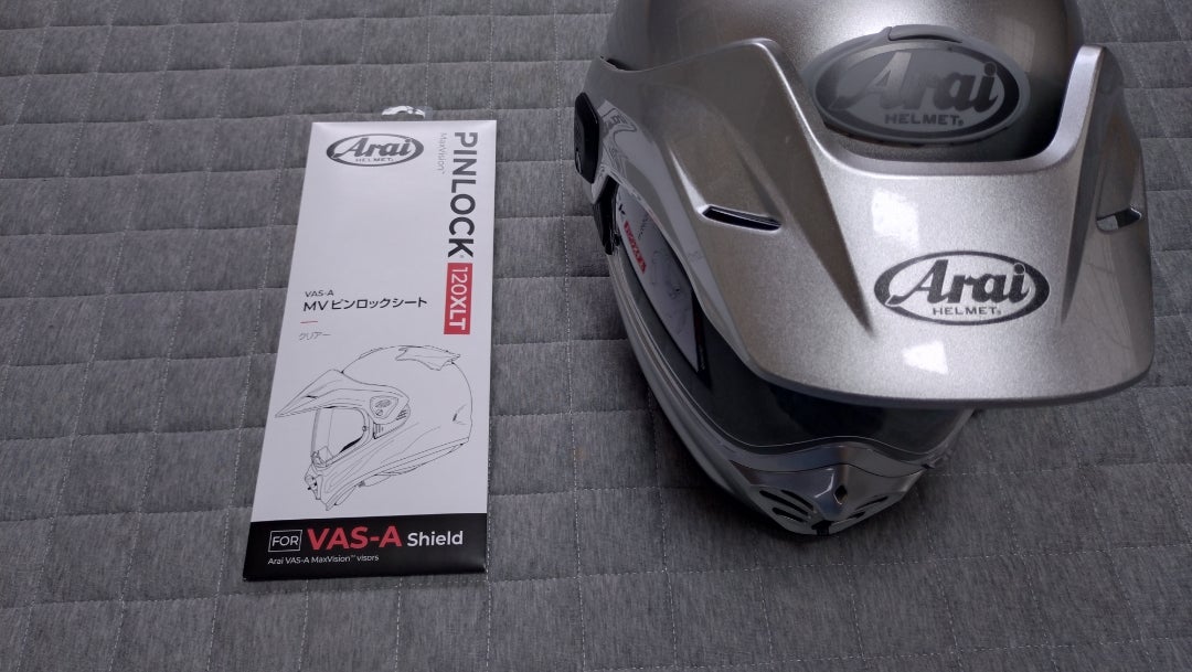 ツアークロスV ピンロックシート装着 | Bumblebee-Motorcycle