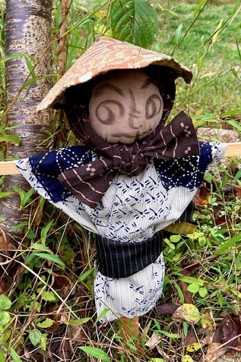 案山子を作ってみたけど | アズキナのブログ